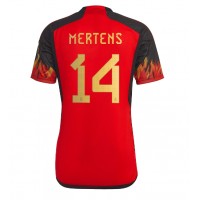 Belgien Dries Mertens #14 Replika Hemmatröja VM 2022 Kortärmad
